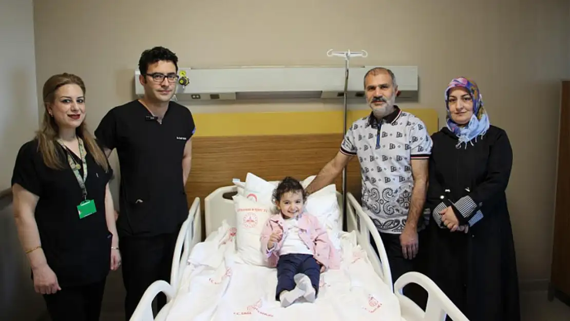 Büyük başarı, 24 aylık bebekten alındı