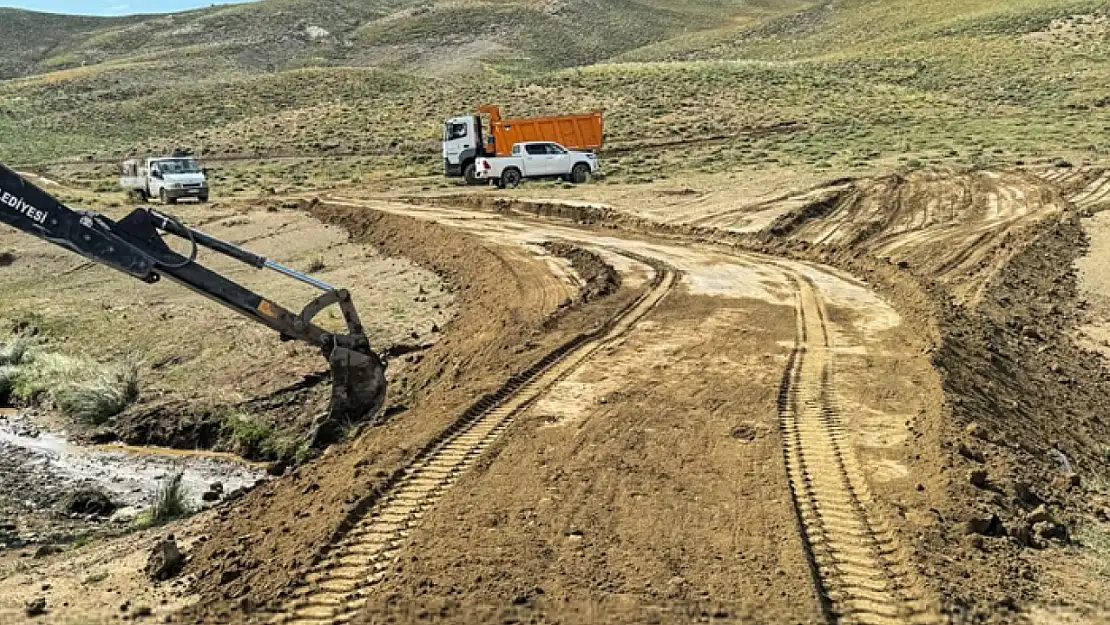 Büyükşehir Belediyesi, Turna Gölü yolunu onararak ulaşıma açtı