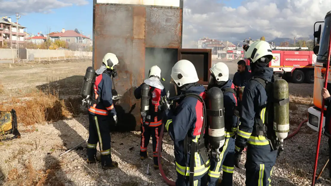 Büyükşehir'den gerçeği aratmayan tatbikat