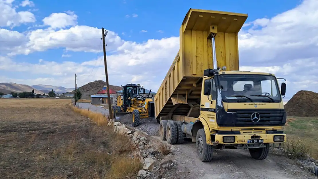 Büyükşehir'in yol çalışmaları sürüyor