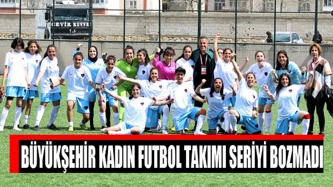 BÜYÜKŞEHİR KADIN FUTBOL TAKIMI SERİYİ BOZMADI