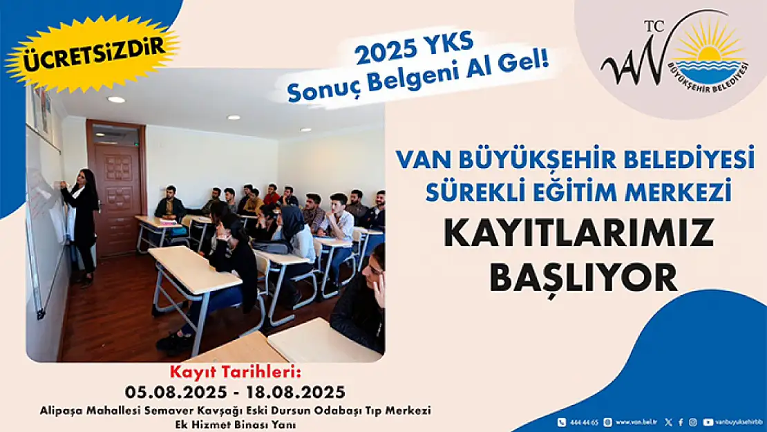 Büyükşehir SEM kayıtları başlıyor
