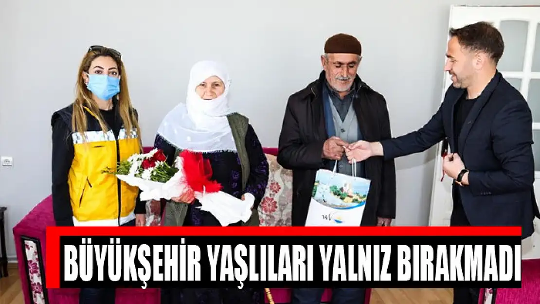 BÜYÜKŞEHİR YAŞLILARI YALNIZ BIRAKMADI