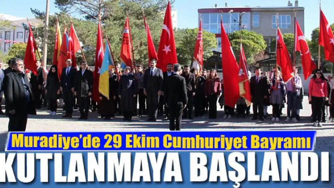 Muradiye'de 29 Ekim Cumhuriyet Bayramı