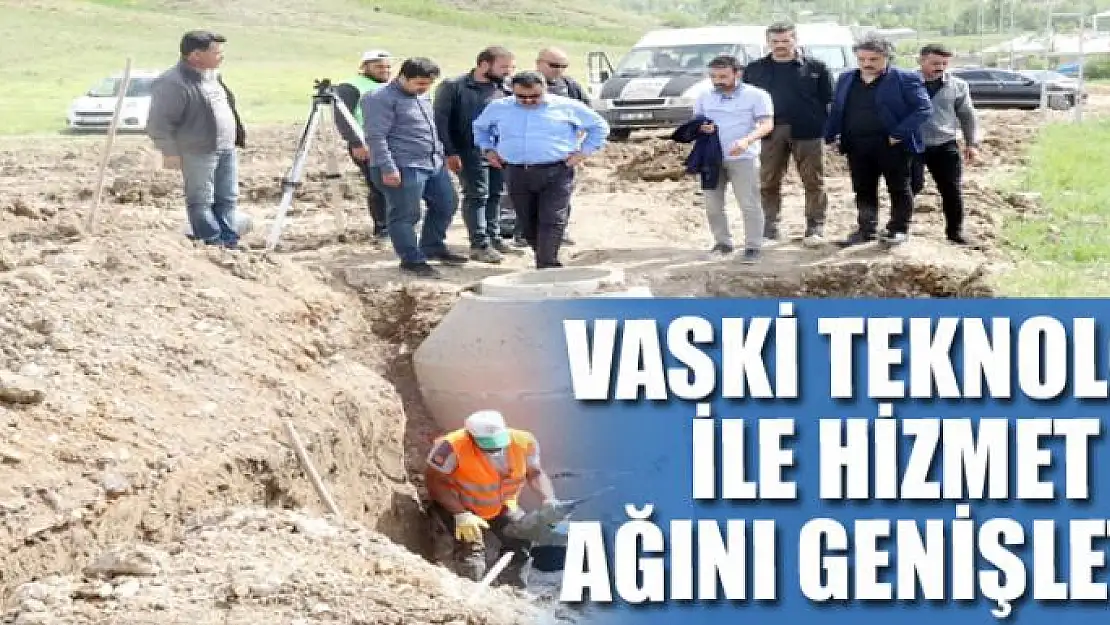 VASKİ teknoloji ile hizmet ağını genişletti