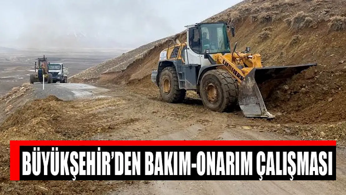 Büyükşehir'den bakım-onarım çalışması