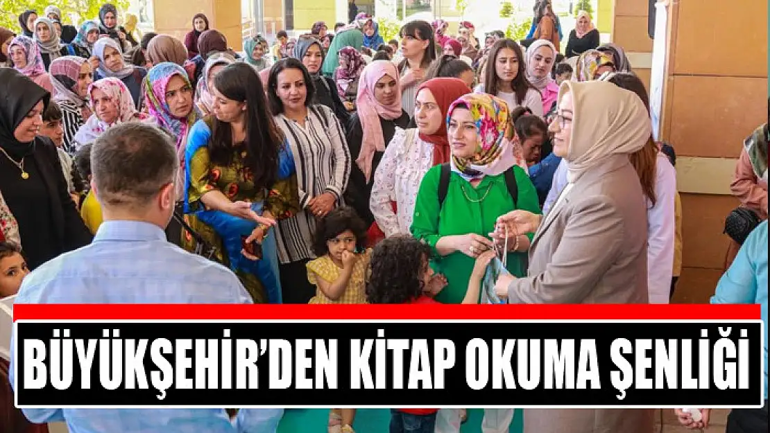 Büyükşehir'den kitap okuma şenliği