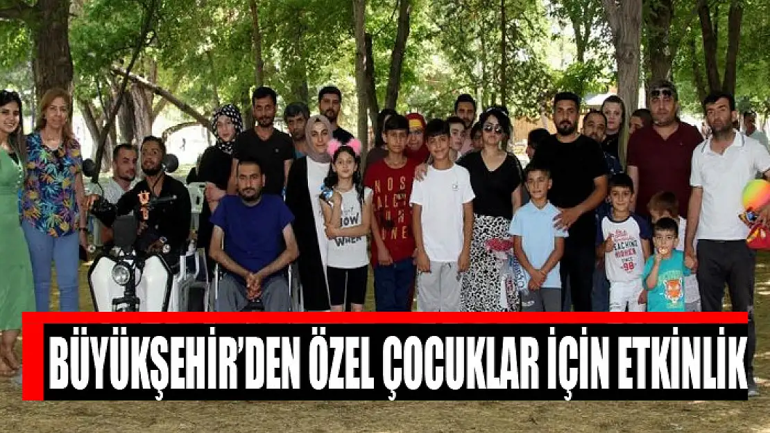 Büyükşehir'den özel çocuklar için etkinlik