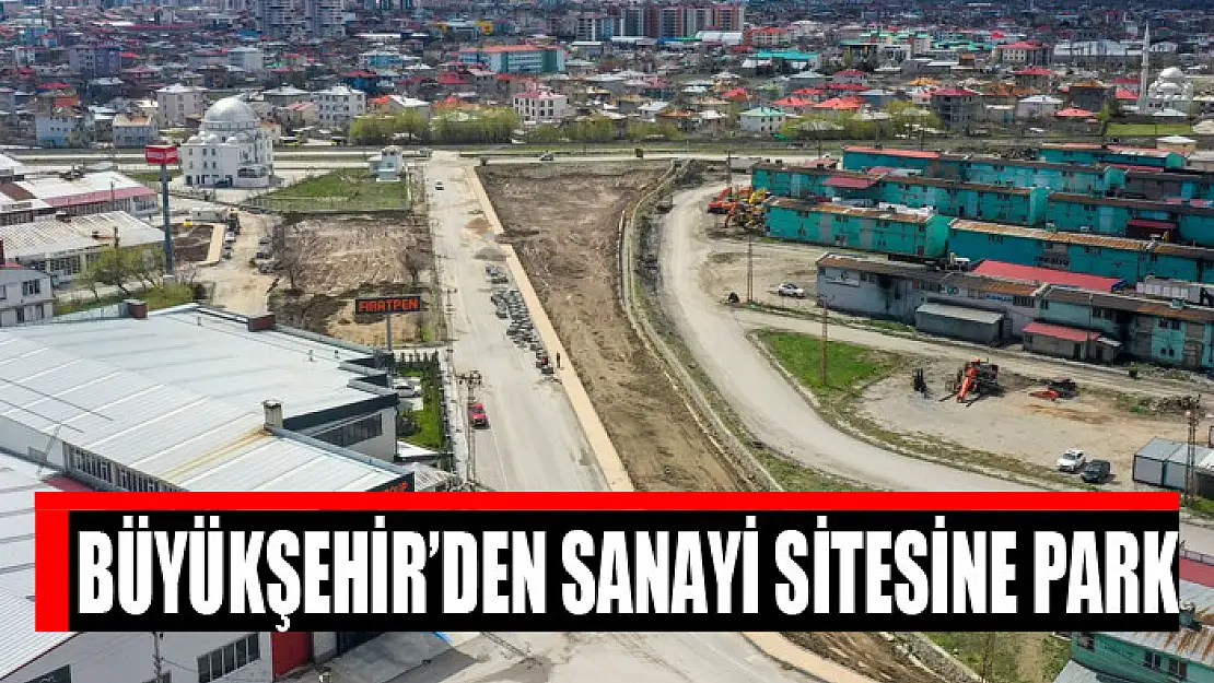 Büyükşehir'den sanayi sitesine park