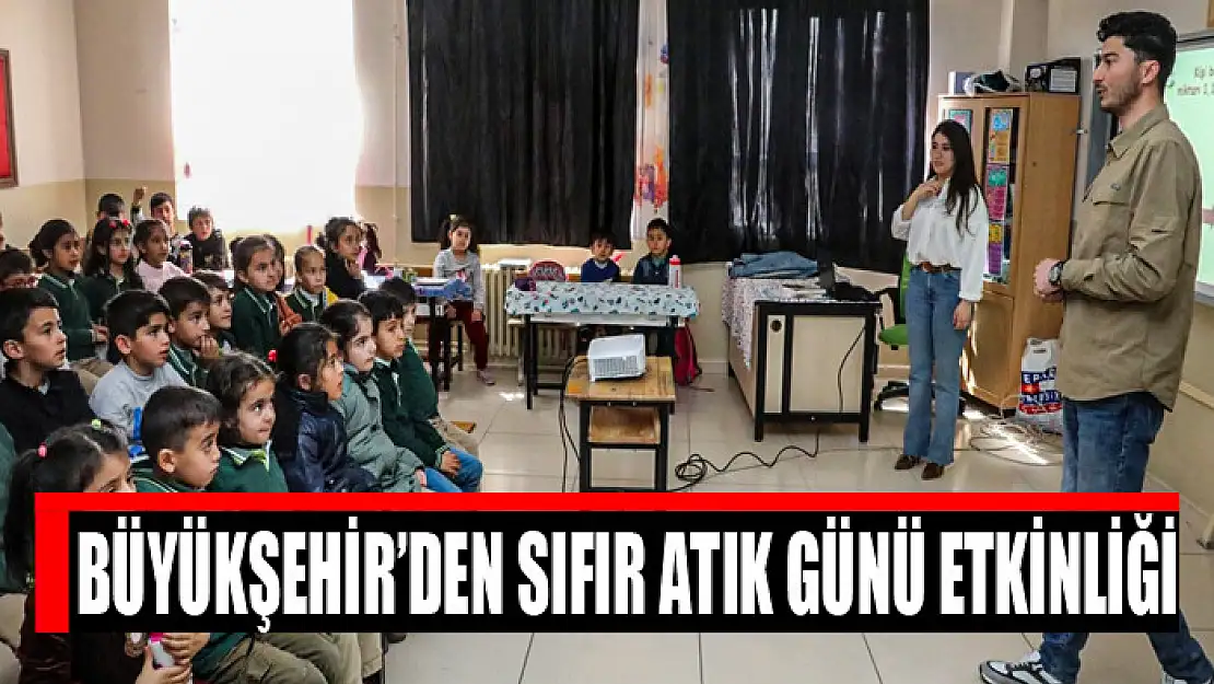 BÜYÜKŞEHİR'DEN SIFIR ATIK GÜNÜ ETKİNLİĞİ