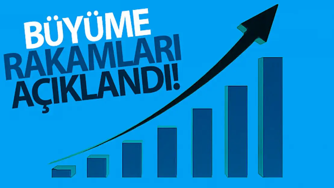 Büyüme rakamları açıklandı!