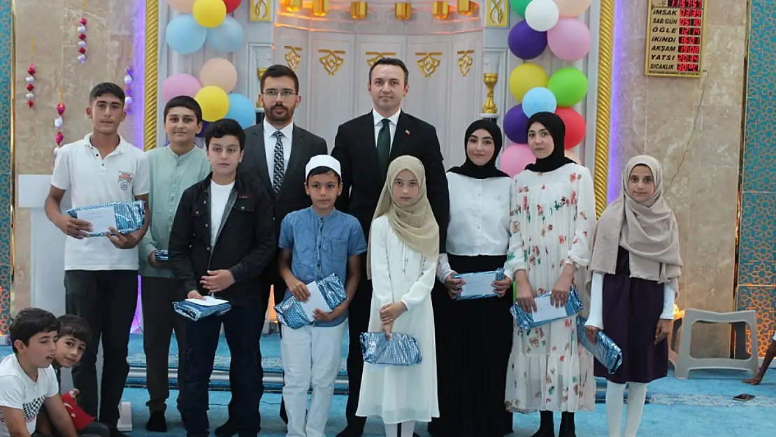 Çaldıran'da yaz Kur'an kursları kapanış programı düzenlendi