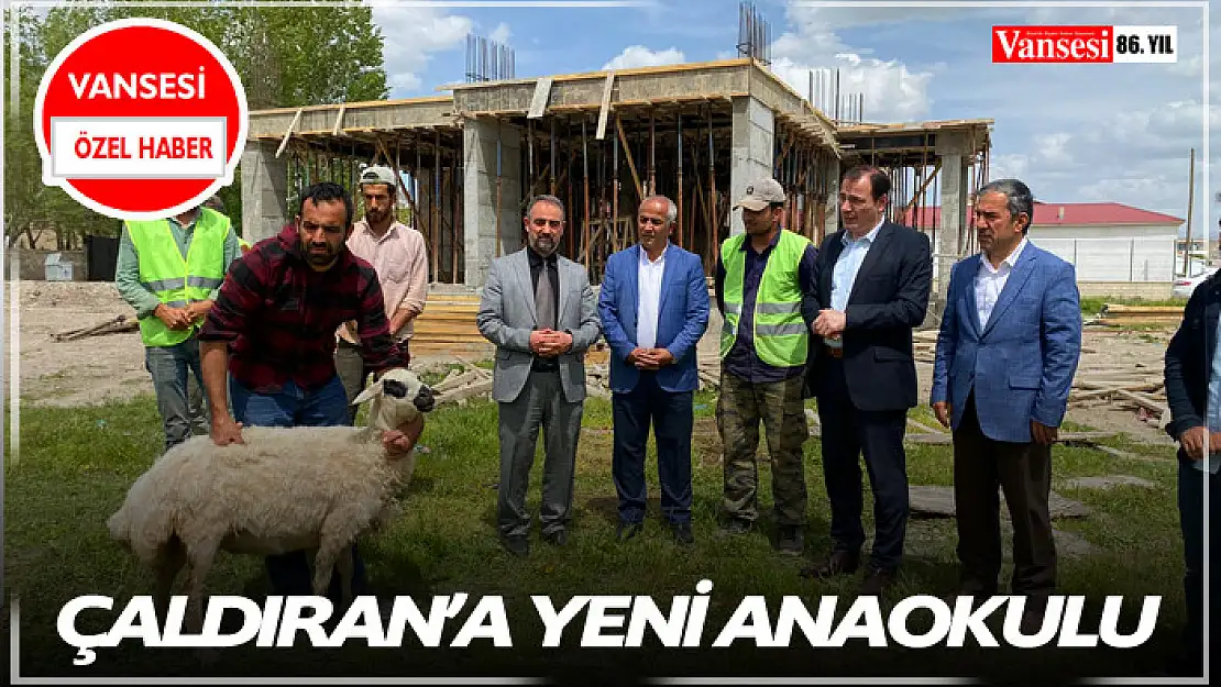 Çaldıran'a yeni anaokulu