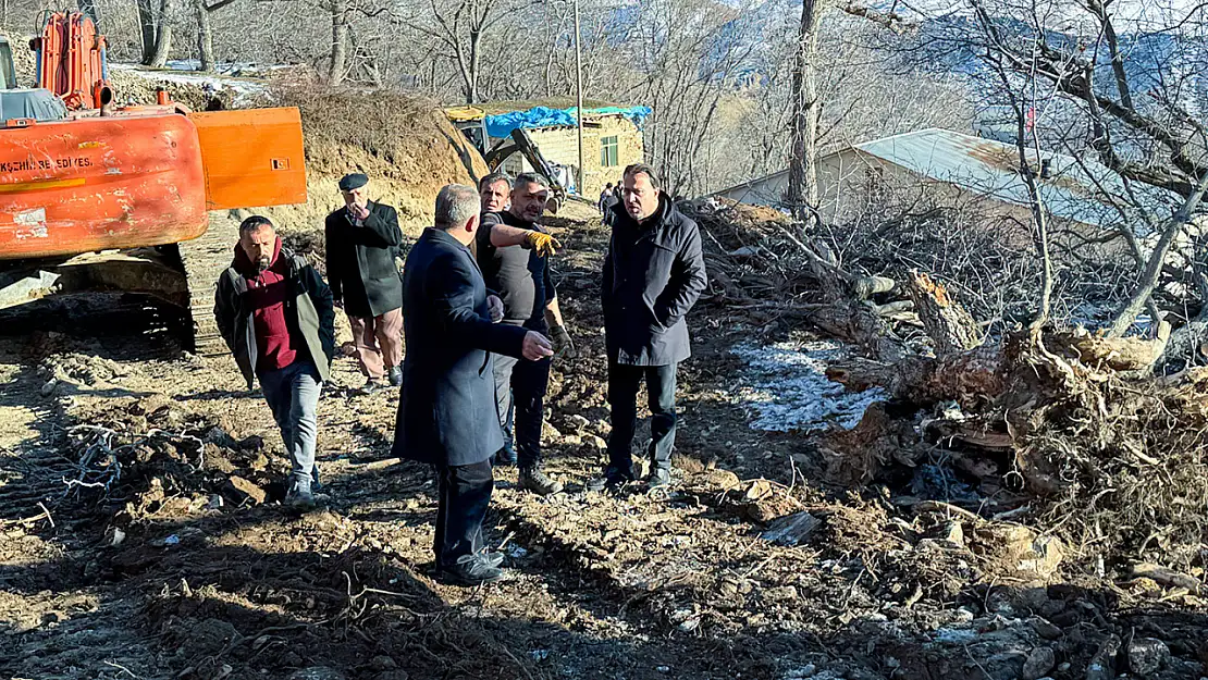 Çatak'da yeni yollar açılılyor