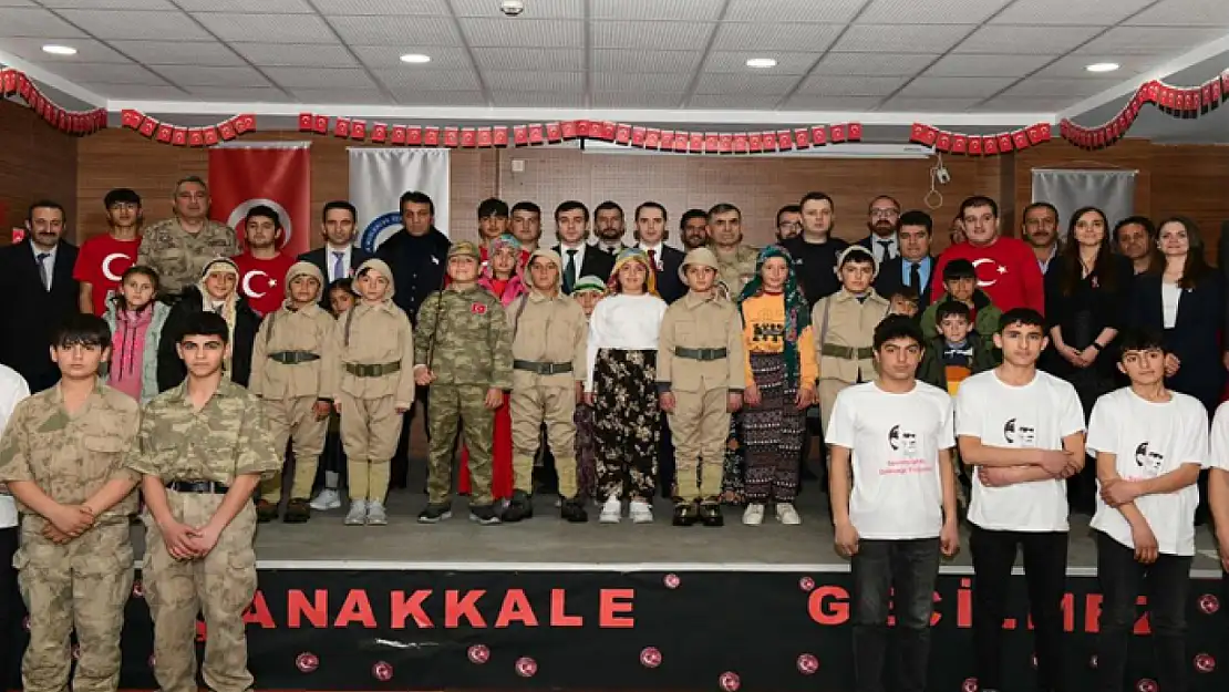 Çatak'ta 18 Mart Çanakkale Zaferi ve Şehitleri Anma Günü programı