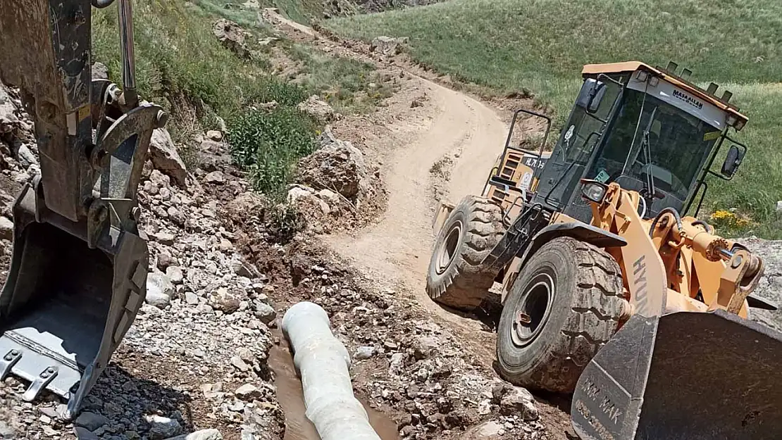 Çatak'ta altyapı güçleniyor