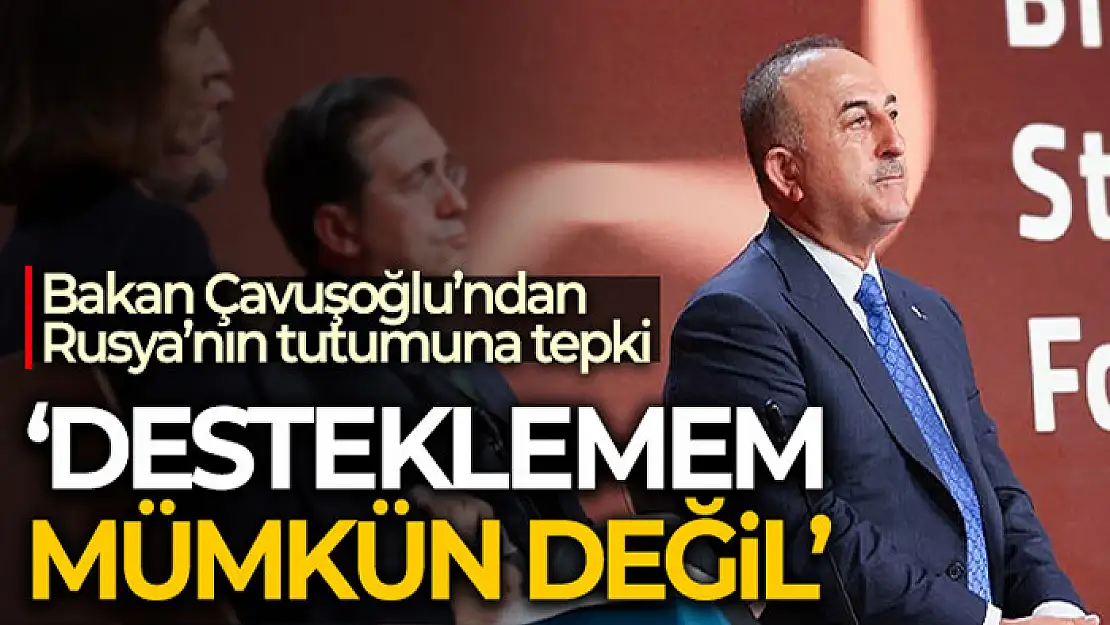 Çavuşoğlu: 'Ukrayna'nın toprak bütünlüğünün garanti altına alınması lazım'