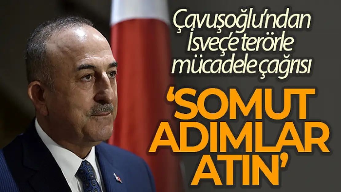 Çavuşoğlu'ndan İsveçli mevkidaşına 'Terörizmle mücadelede somut adımlar atın' yanıtı