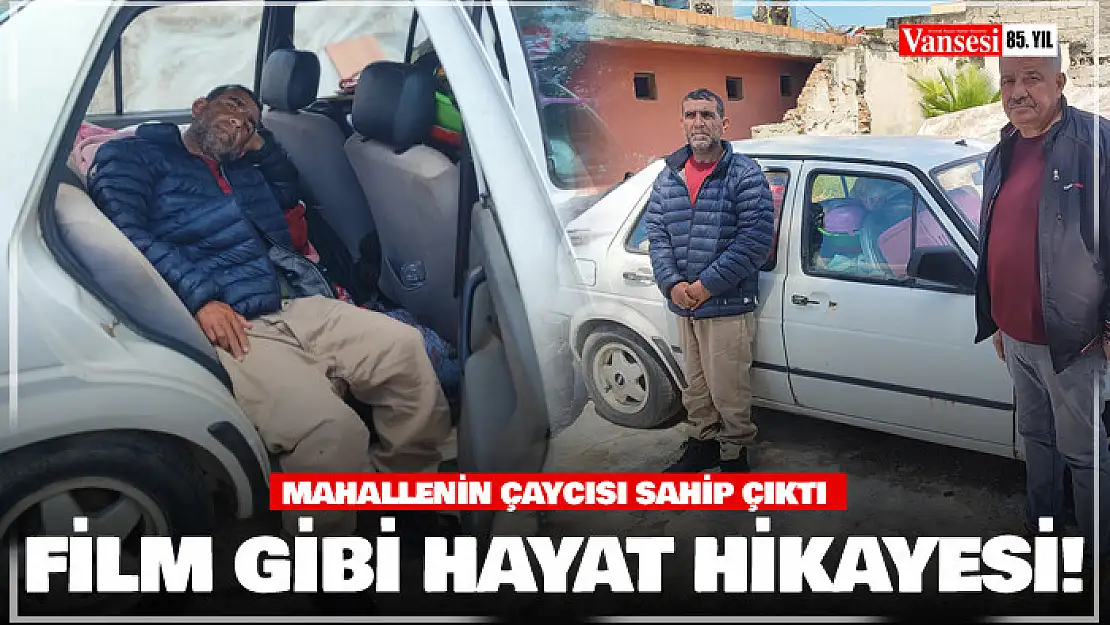 Çaycıdan örnek davranış: Sokakta kalan vatandaşı otomobiline yerleştirdi