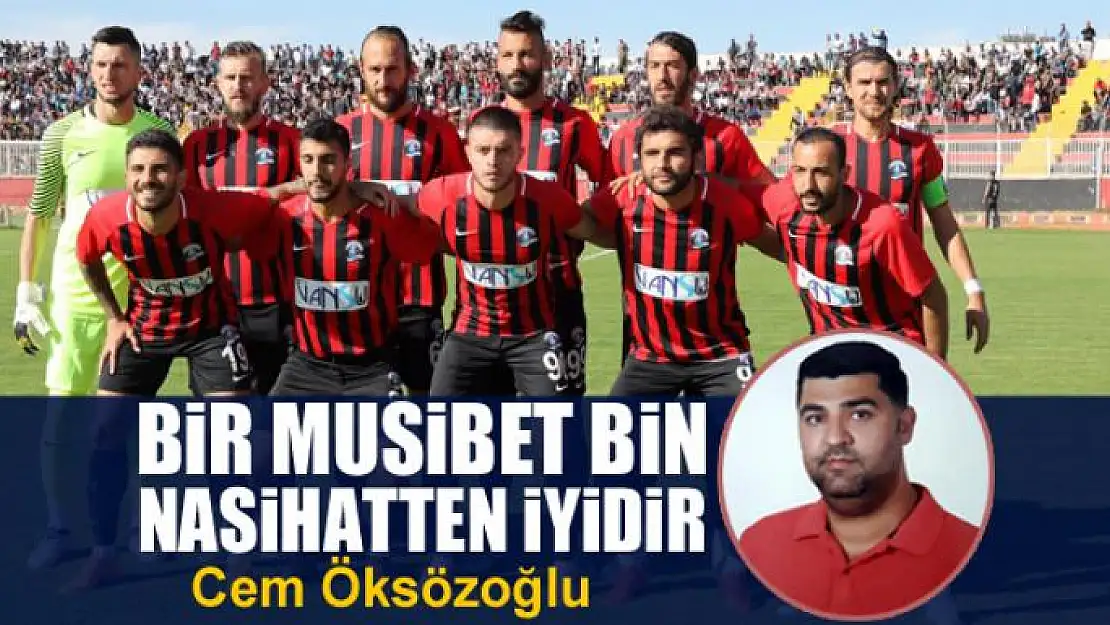 Bir musibet bin nasihatten iyidir