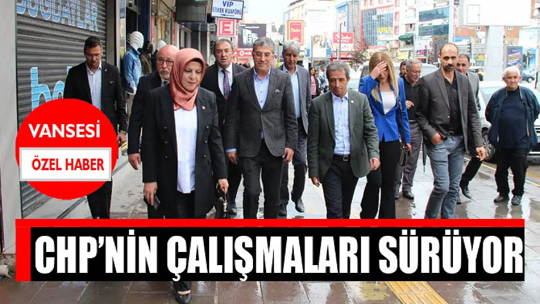 CHP'nin çalışmaları sürüyor