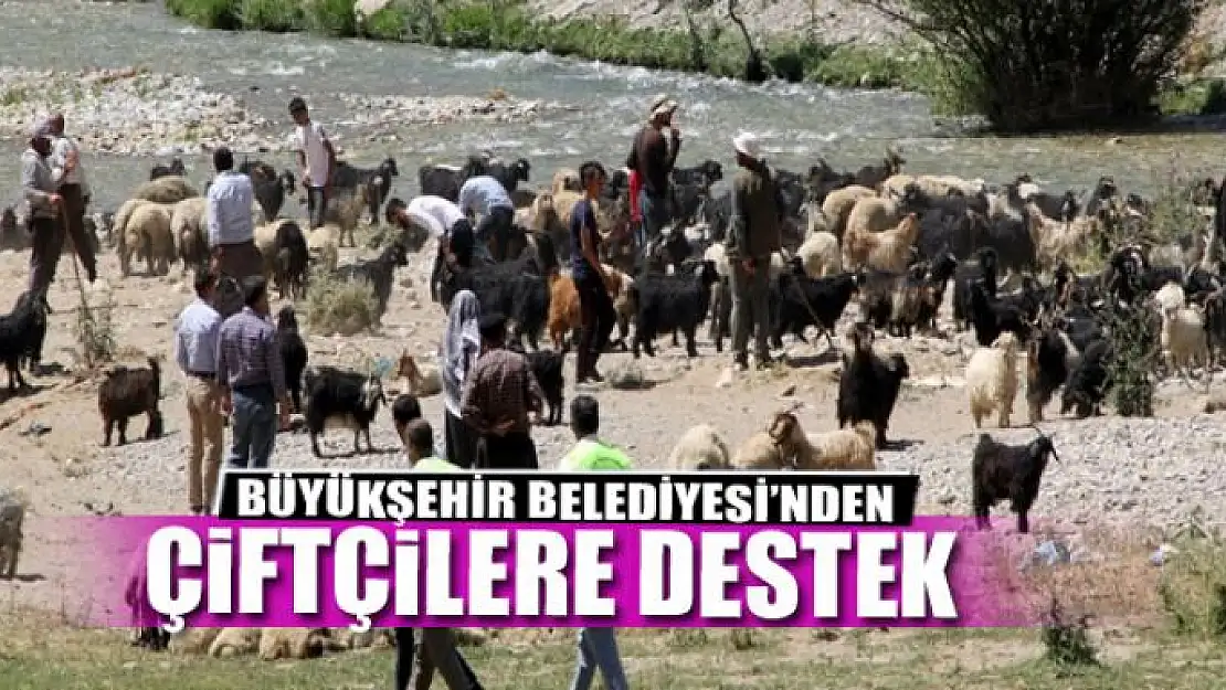 Büyükşehir'den ÇİFTÇİLERE DESTEK