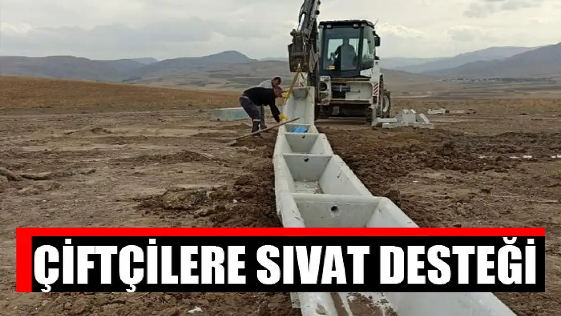  Çiftçilere sıvat desteği