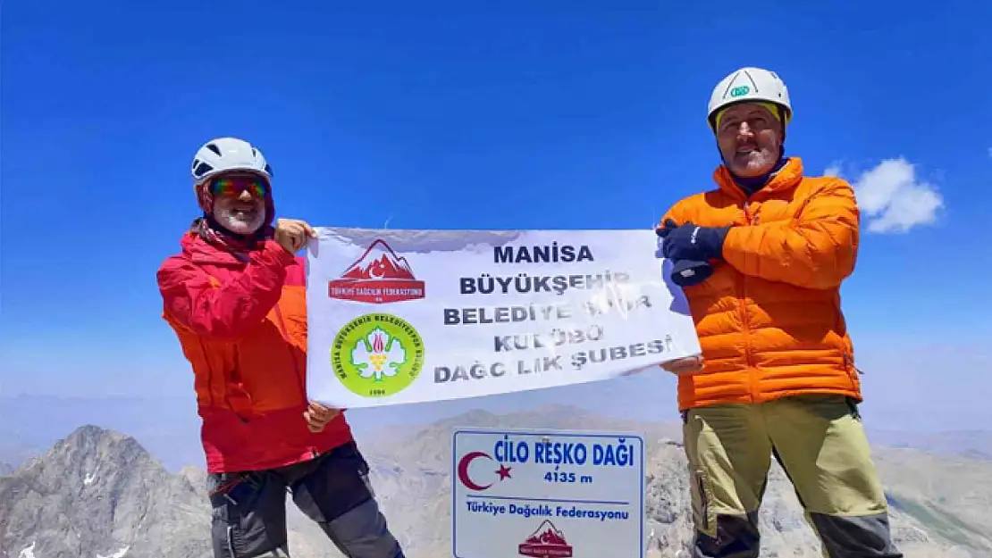 Cilo Reşko Dağı zirve tırmanışı başarı ile tamamlandı