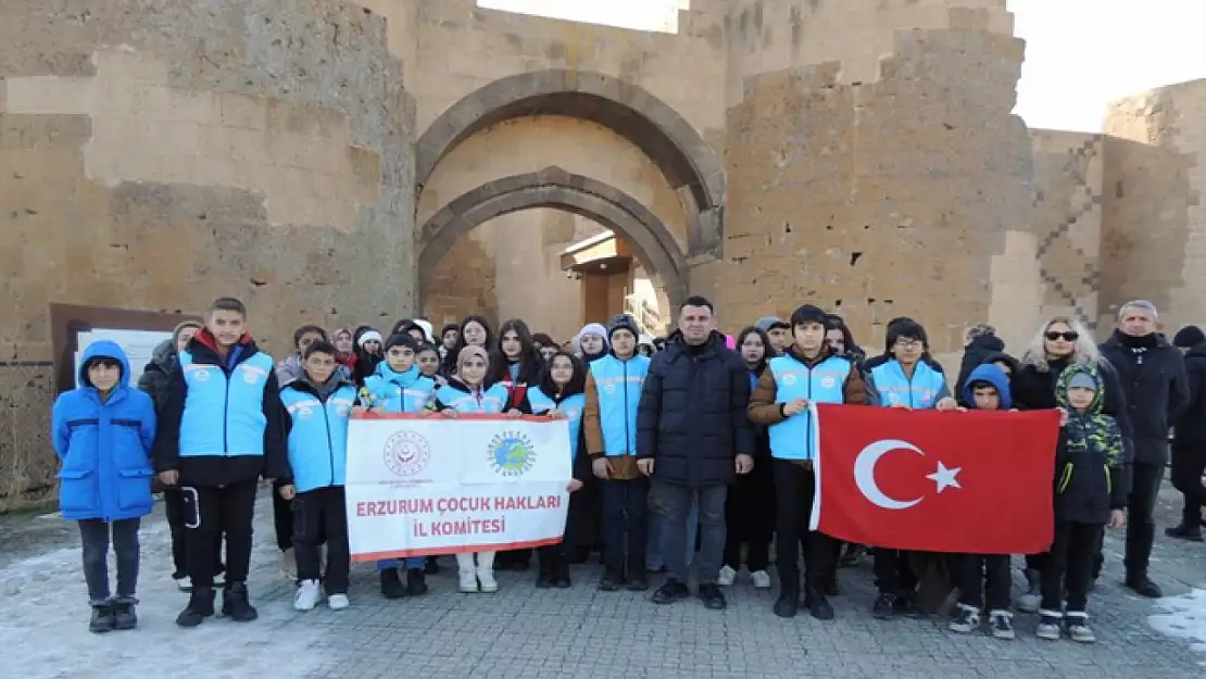 Çocuklar tarihle buluştu