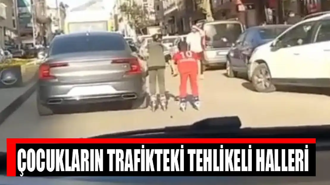 Çocukların trafikteki tehlikeli halleri