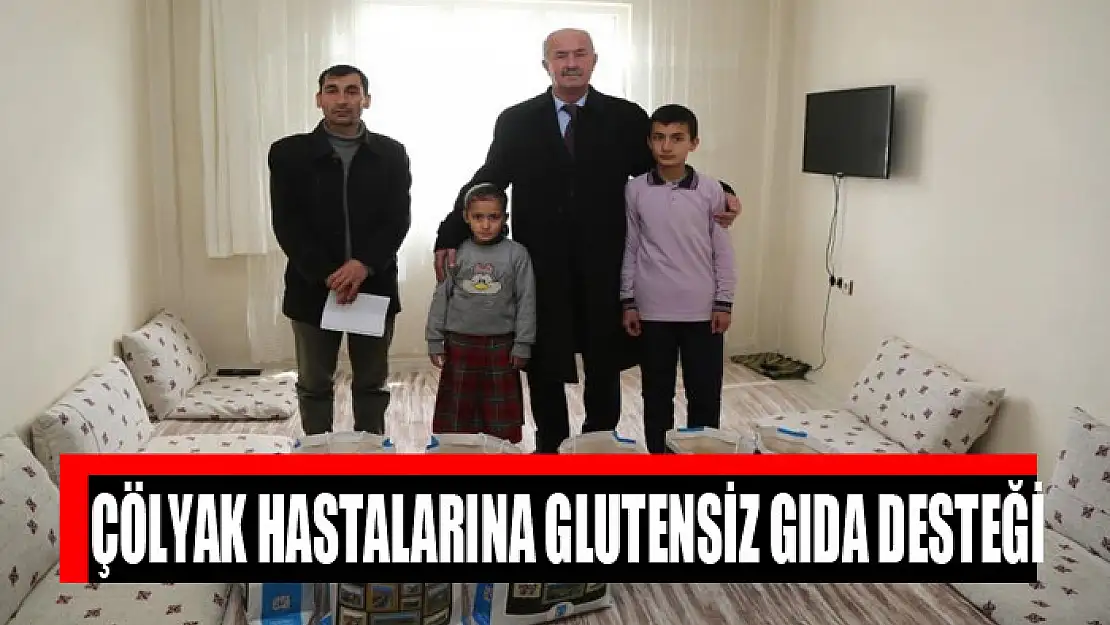 Çölyak hastalarına glutensiz gıda desteği