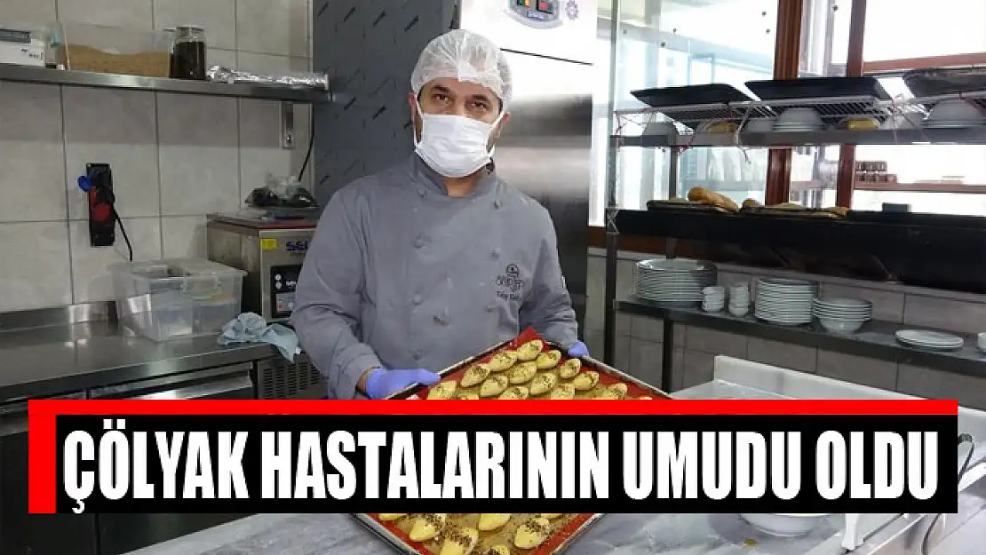 Çölyak hastalarının umudu oldu