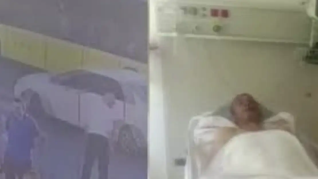 Çöp kamyonu, temizlik görevlisinin üstünden geçti
