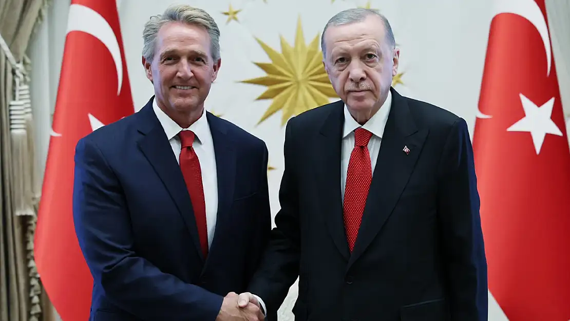 Cumhurbaşkanı Erdoğan, ABD Büyükelçisi Flake'i kabul etti