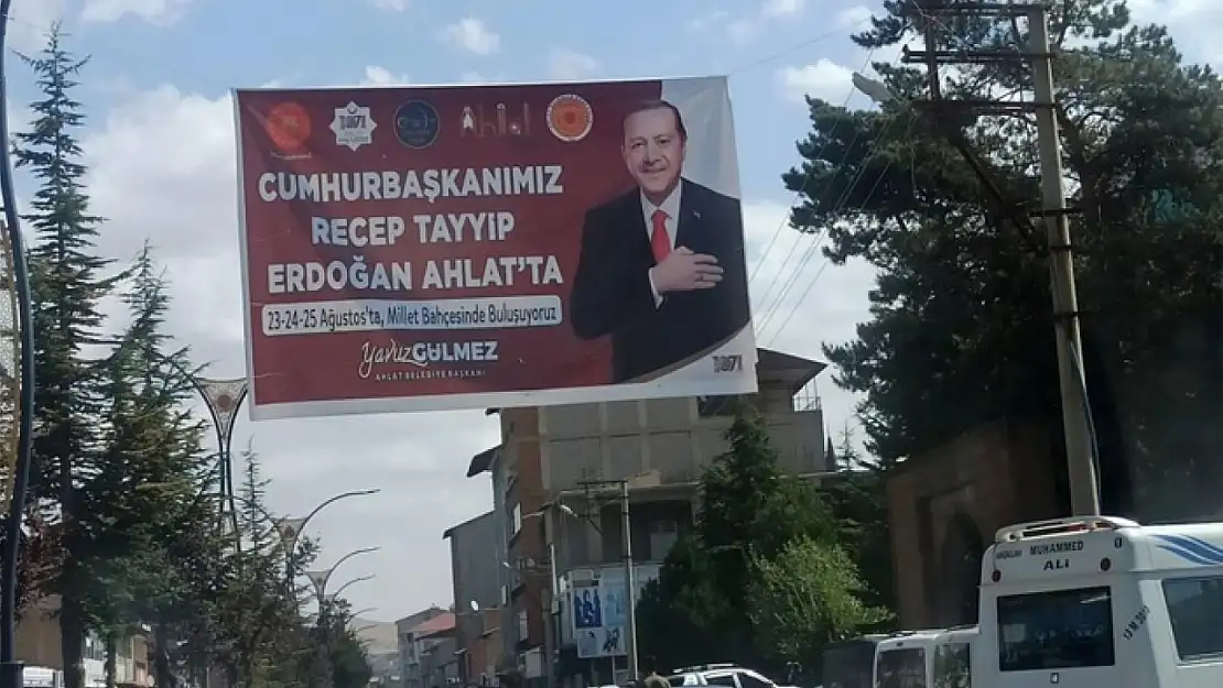 Cumhurbaşkanı Erdoğan bugün Ahlat'ta 