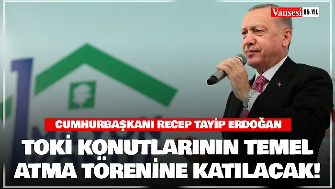 Cumhurbaşkanı Erdoğan, Diyarbakır'da TOKİ konutlarının temel atma törenine katılacak