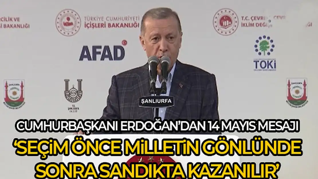 Cumhurbaşkanı Erdoğan: 'Ekonomik sıkıntı ve hayat pahalılığını yine biz çözeceğiz'