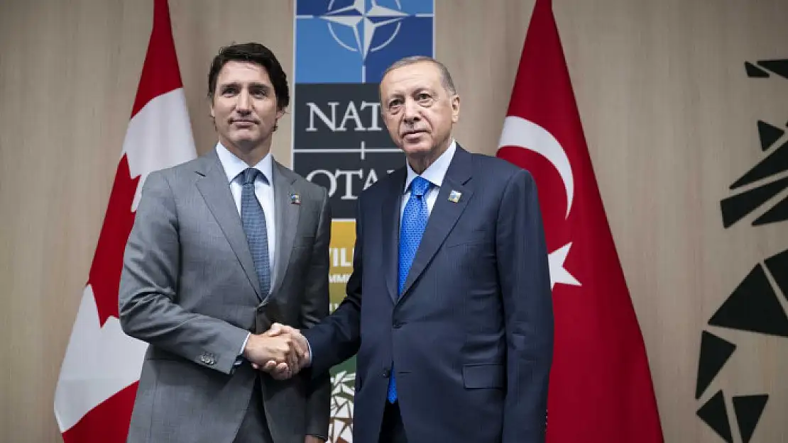 Cumhurbaşkanı Erdoğan, Kanada Başbakanı Trudeau ile görüştü