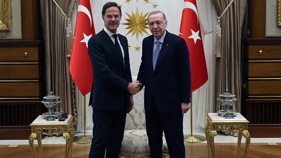 Cumhurbaşkanı Erdoğan, NATO Genel Sekreteri Rutte'yi kabul etti