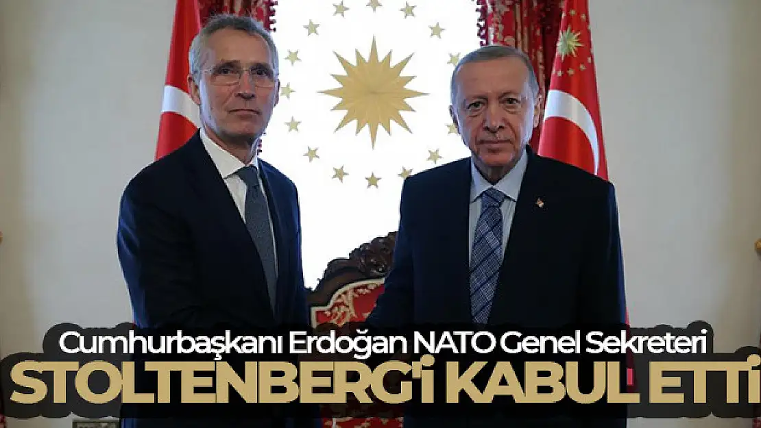 Cumhurbaşkanı Erdoğan NATO Genel Sekreteri Stoltenberg'i kabul etti