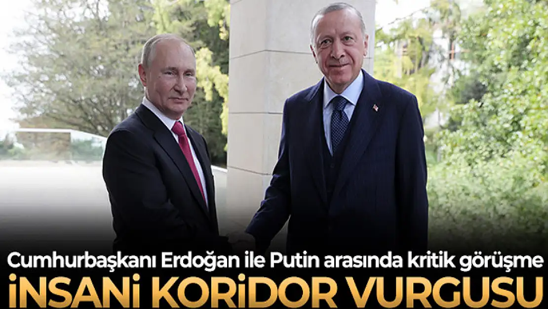 Cumhurbaşkanı Erdoğan, Putin ile görüştü