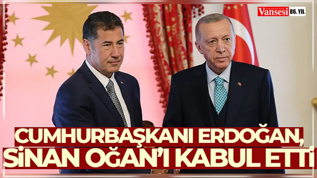 Cumhurbaşkanı Erdoğan, Sinan Oğan'ı kabul etti