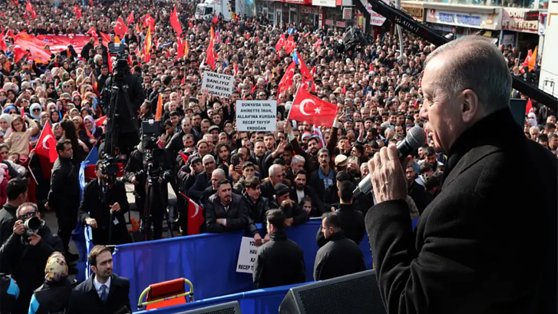 Cumhurbaşkanı Erdoğan: Van'a 168 milyar yatırım yaptık