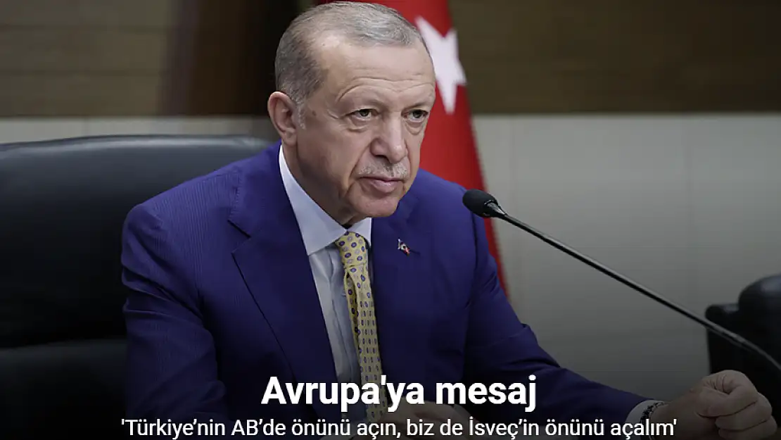 Cumhurbaşkanı Erdoğan'dan İcviçre açıklaması