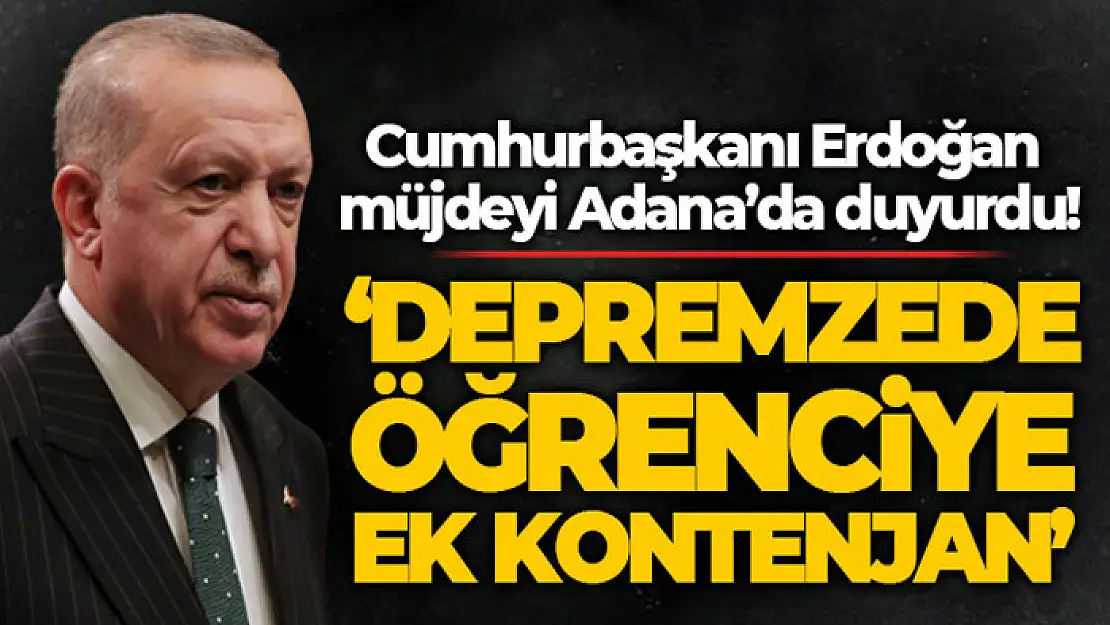 Cumhurbaşkanı Erdoğan'dan önemli açıklamalar