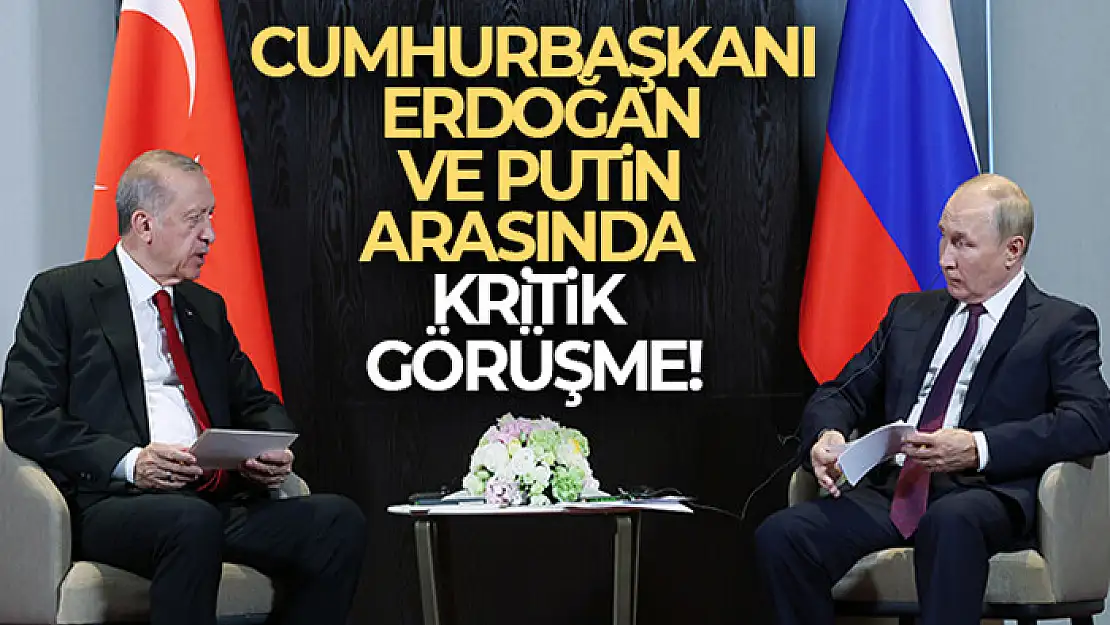 Cumhurbaşkanı Recep Tayyip Erdoğan, Putin ile görüştü