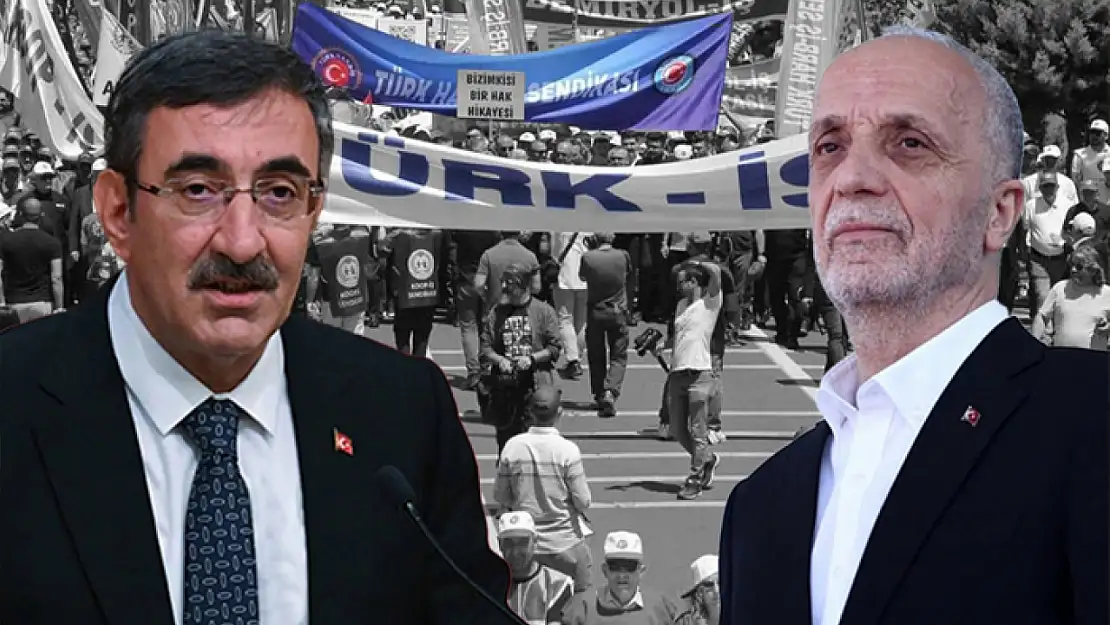 Cumhurbaşkanı Yardımcısı Yılmaz, TÜRK-İŞ Başkanı Atalay ile görüştü