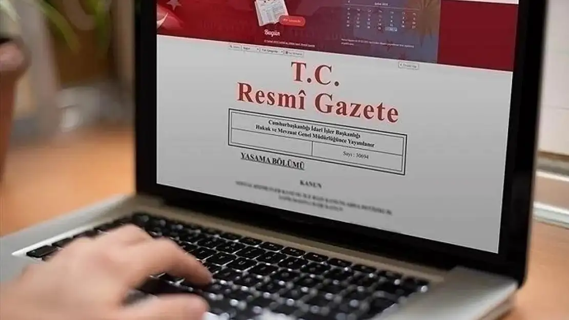 Cumhurbaşkanlığı tarafından yapılan atamalar Resmi Gazete'de