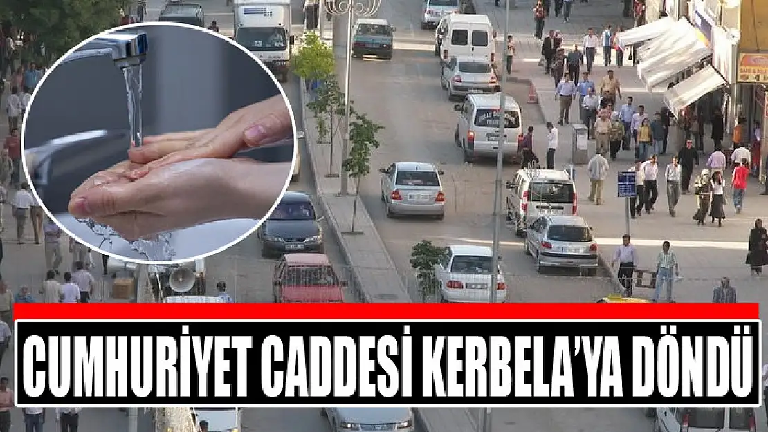 Cumhuriyet Caddesi Kerbela'ya döndü