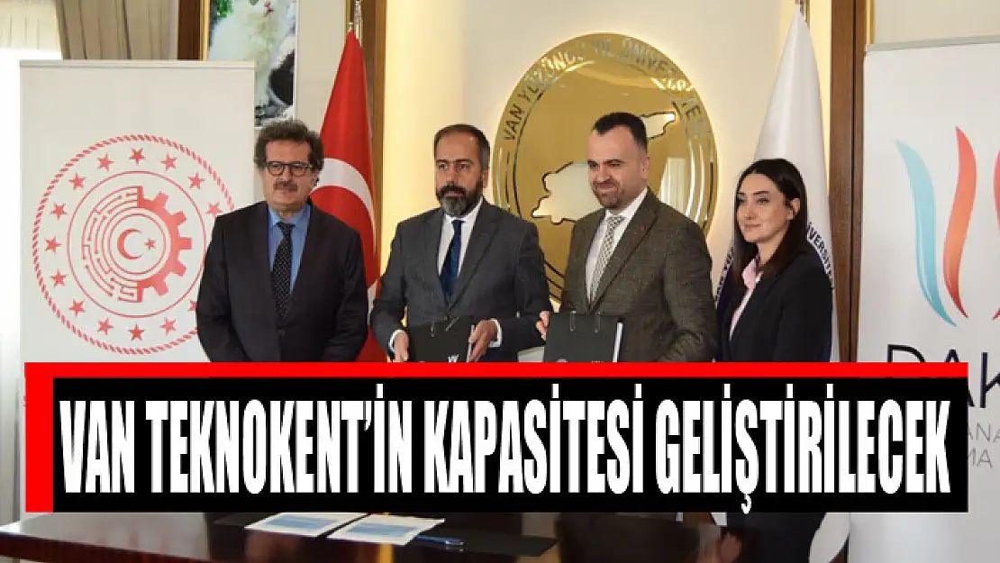 DAKA Desteğiyle Van Teknokent'in kapasitesi geliştirilecek